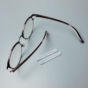 안경미끄럼방지 안경용품 안경다리실리콘 안경귀보호 안경귀고무 안경다리팁 반투명2p